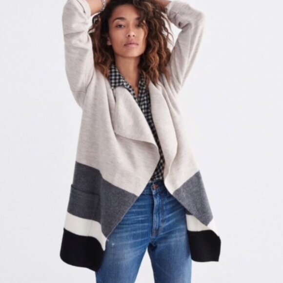 Madewell Meridian Merino Wool Sweater Coat - Picture 1 of 7